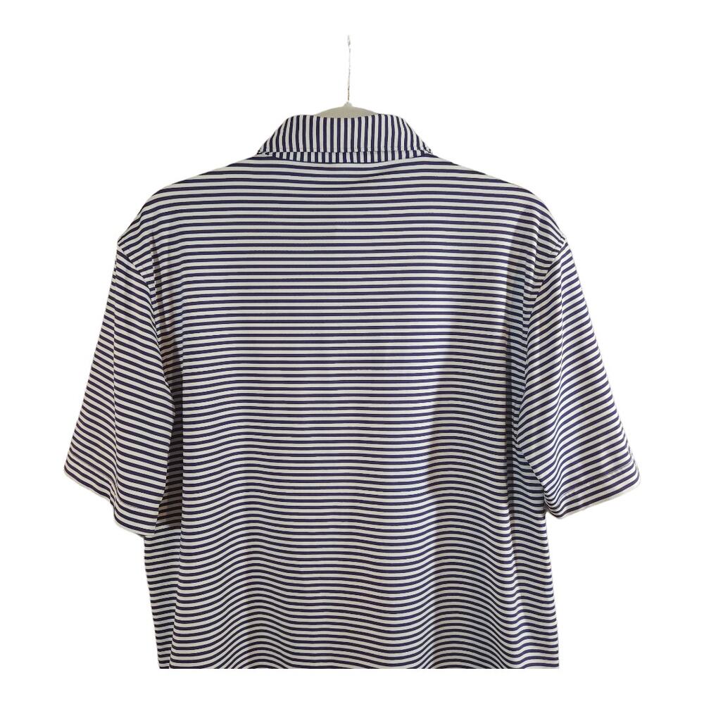 Peter Millar Summer Comfort Short Sleeve Striped Performance Golf Polo Men's M - Picture 6 of 7